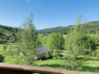 Log Cabin on 5 Acres in Wilson Wyoming