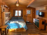 Fancy Fireflies - Charming studio cabin amidst the trees right on Lake Hayward!
