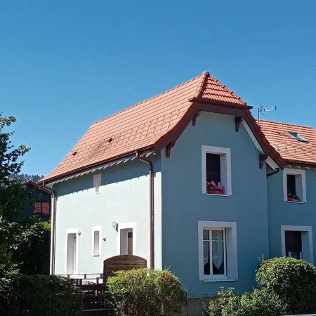 Apartment with calm, comfortable and warm terrace GERARDMER Center