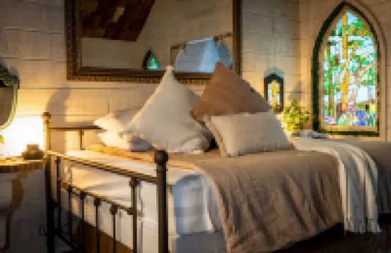 Enchanted creekside chapel right in the heart of Alpharetta!