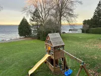 Lake front house on Lake Champlain