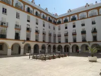 The Patios de la Caleta at 200 m. of the beach