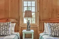 Sunset House: Rustic Maine Cottage Perched High Above Fishing Village with Harbor Views
