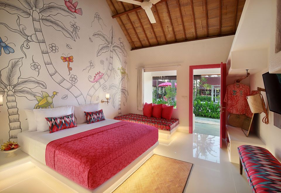 핑크코코 길리 에어의 리셉션 및 편의 시설