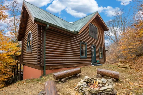 Mountain Escape with Game Room and Hot Tub - Charming Log Haven