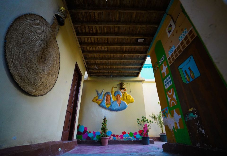 다합 호스텔 옥상 테라스 또는 로비