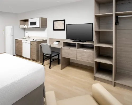 WoodSpring Suites Seattle Everett Hotele w: Everett