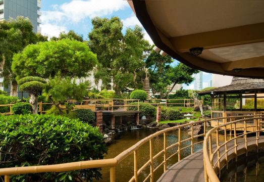 파고다 호텔 정원