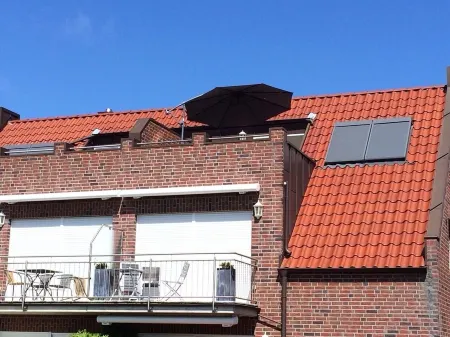 Exclusive  FeWo with Sea View, Roof Terrace and Gas Fireplace.