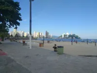 Apartment in Gonzaguinha 100 meters from the beach Hotels in Sao Vicente