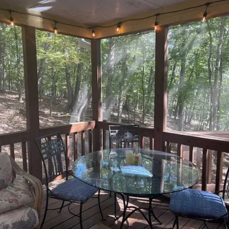 Cozy Fall retreat in Massanutten Four Season Mountain Resort ski, bike, fish