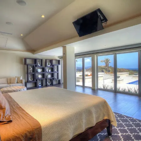 Beautiful 7.7 acre estate with a huge home and stunning views of the Caribbean