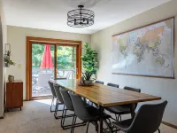 Soak, Relax & Gather - Spacious River Home - Hot Tub, Massage Chair & Kayaks Hotels in Fridley