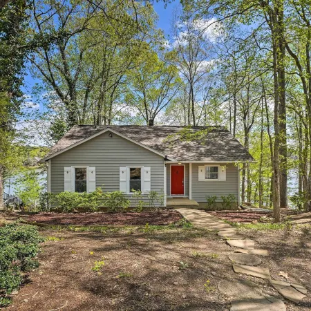 Waterfront Cottage w/ Boat Dock & 3 Decks!