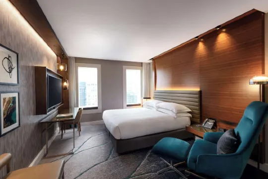 ヒルトン・シドニーの客室の様子