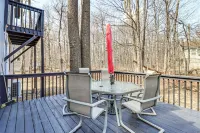 3 Mi to Tobyhanna State Park: Home w/ Serene Deck! - 3-Star