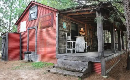 Cozy Cabin in the woods at Bluegill Lake Cabins