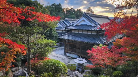 Samurai House! Seen in Movies and Dramas Near Hikosan !! Отели в г. уезд Тагава