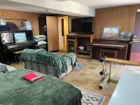 Two Double Beds, Bathroom, Shower, Fridge, MW, TV, Wifi - 64.