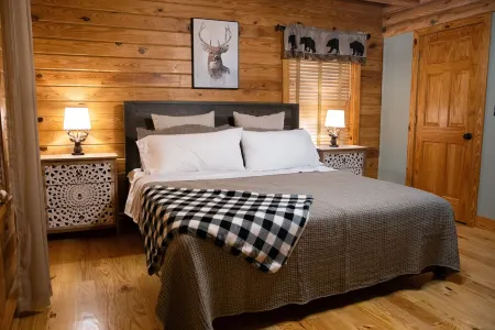 Hidden Honey Hole Cabin: 4 BEDROOM, POOLS, TENNIS/PICKLEBALL, HIKING, LAKE AREA