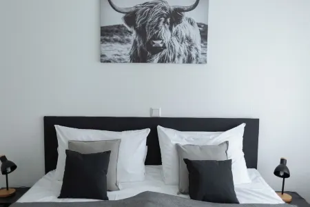 BEST STAY: CITYAPPARTMENT in Hünfeld, WLAN, SmartTV, balcony, central & quiet