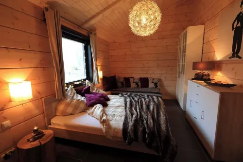Chalet with Sauna, Fireplace, Barrier-Free in Alpine Chalet Style, in the Upper Harz Mountains