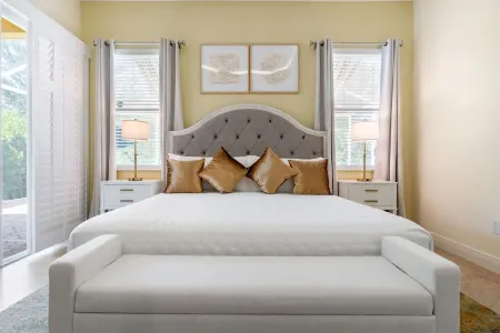 NEW! 4BR Home w/ Outdoor Oasis - Pool & Spa, BBQ. 1 Mile to Vanderbilt Beach