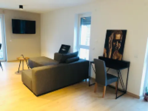 50sqm suite in Heilbronn with its own underground parking garage. Temporary living in Heilbronn a.N