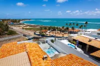 Duplex penthouse by the sea with jacuzzi and waterfall
