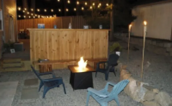 Bestobothworlds*2GWifi@HandcraftedWoodTerrace~Firepit#GameRoom