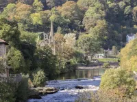 Cottage in Dee Valley near Castell Dinas Bran