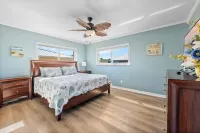 Waterfront Home with a Large Dock, Pool, and Deck Area. Can Accommodate Pets.