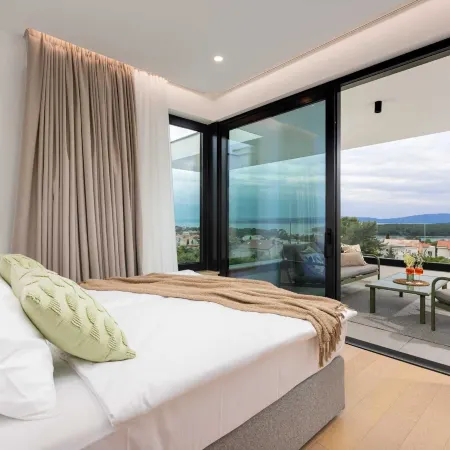 Luxury villa 45 with infinity pool Hotels in Punat