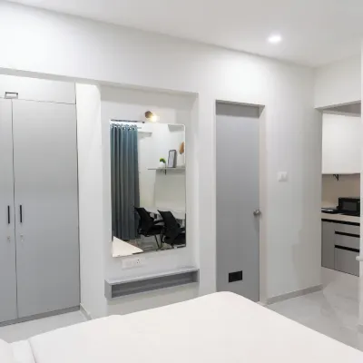 X90 Studio Apartments Hotels near Balewadi Stadium