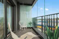 Riverside Gdańsk Apartment by Lion Apartments - فطور