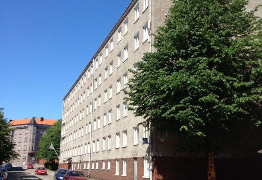 유로호스텔의 아담한 사우나 시설