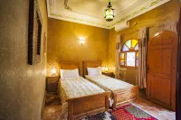 Beautiful Kasbah in the Middle of an Oasis and a Calm and Peaceful Palm Grove