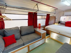 Gozo Bus Glamping - Stay on a 1974 Vintage Maltese Bus in Xlendi