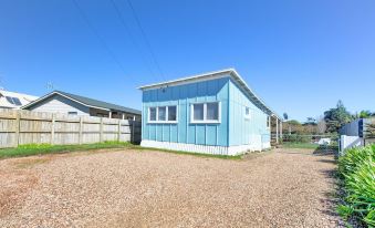 The Little Blue Bach in Oneroa Village by Waiheke Unlimited