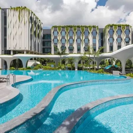 Village Hotel Sentosa by Far East Hospitality Отели рядом с достопримечательностью «Парк развлечений «Юниверсал-Студиос»»