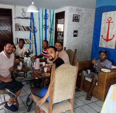 Restaurant Blue Hostel Photo