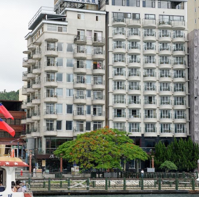 하버 리조트 호텔의 조식 또는 공용 공간