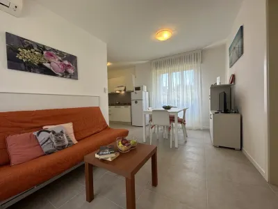 Relax in our flat surrounded by the greenery