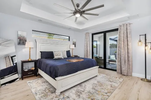 BUILT IN 2023! 5 BD 2 BA HUGE LANAI W/ SOUTH FACING HEATED SALT POOL, 2 KINGS