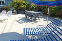 Fully renovated, immaculate 3 full bath, blocks from beach, private pool!