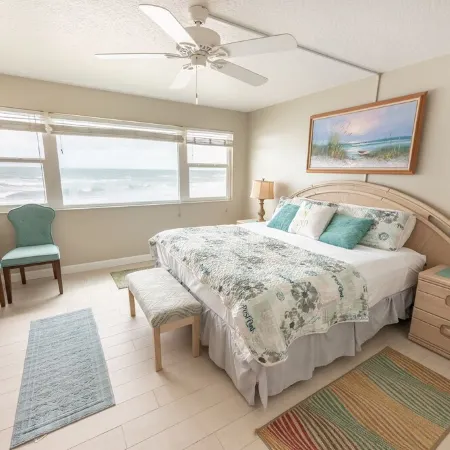 Oceanfront Condo w/ Balcony & Panoramic Beach Views, Unit 219