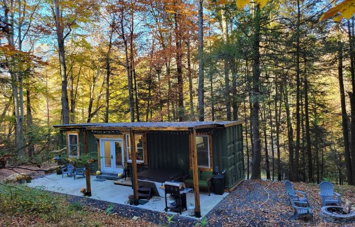Book Your Adventure Getaway at our Container Cabin near New River Gorge
