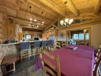 Grandpa’s Place. Exclusive, Stunning, Private Log Home. Firepit & Pond