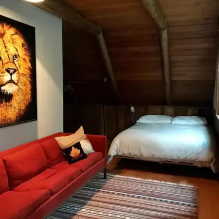 Camp Neary - epic hand built log cabin