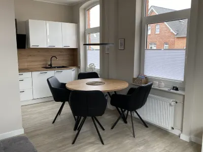 Ferienwohnung Nahjkamer im Ortskern von Borkum โรงแรมใกล้Alter Leuchtturm